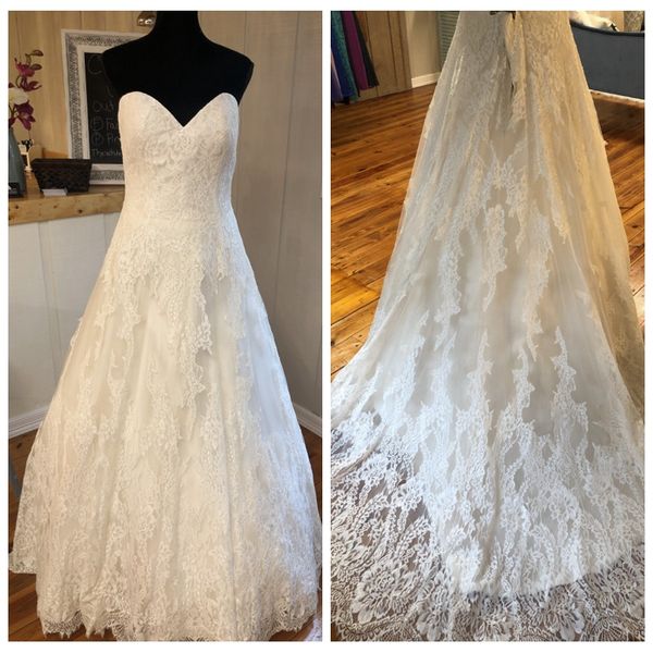 charming a-line vintage wedding dresses appliques sweetheart lace wedding dress lace up back bridal gowns with court train vestidos de noche, White
charming a-line vintage wedding dresses appliques sweetheart lace wedding dress lace up back bridal gowns with court train vestidos de noche, White