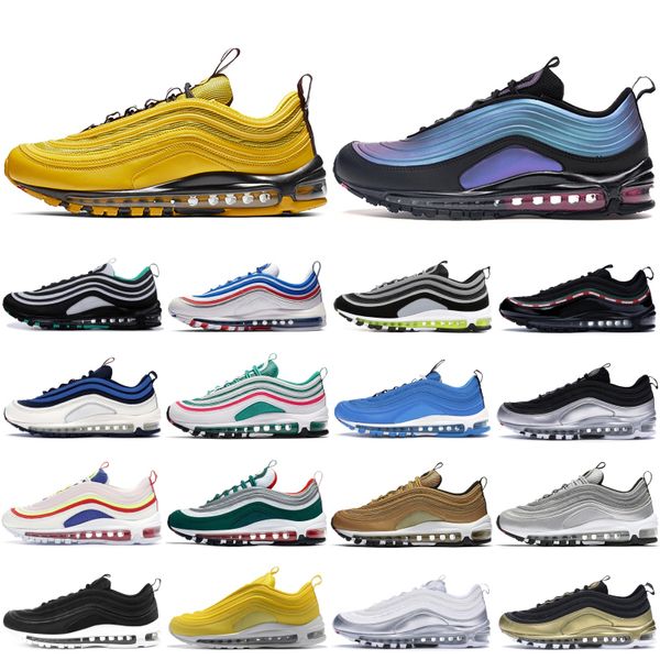 

throwback future 1997 japan og running shoes men women triple black silver bullet pull tab white yellow designer sneakers, White;red