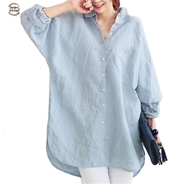 loose women blouse shirts blusas shirt women's spring summer long turning sleeve and blouses casual linen plus blue beach, White
loose women blouse shirts blusas shirt women's spring summer long turning sleeve and blouses casual linen plus blue beach, White