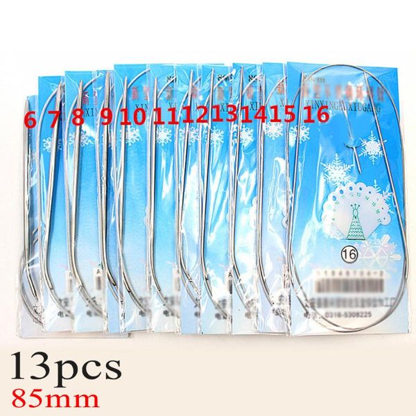 13pcs/set stainless steel circular sweater knitting needles crochet 43cm/65cm stainless steel circular knitting needles set, Black
13pcs/set stainless steel circular sweater knitting needles crochet 43cm/65cm stainless steel circular knitting needles set, Black