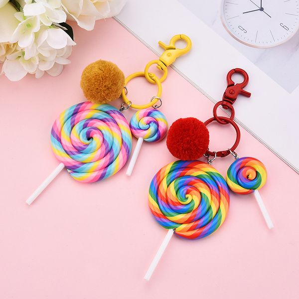 new style keychain lollipop key chain gifts for women llaveros mujer car bag accessories keyring holder jewelry accessory, Silver
new style keychain lollipop key chain gifts for women llaveros mujer car bag accessories keyring holder jewelry accessory, Silver