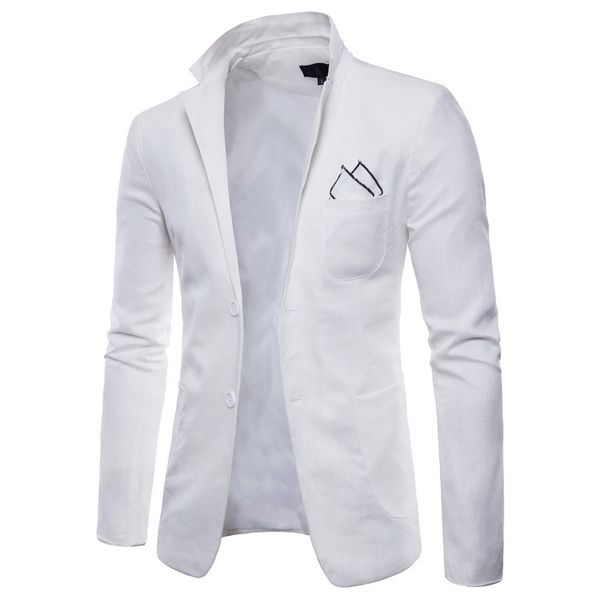 mens cotton linen lightweight blazer brand jacket slim fit single-breasted casual party casual party blazer for men youth boy, White;black
mens cotton linen lightweight blazer brand jacket slim fit single-breasted casual party casual party blazer for men youth boy, White;black