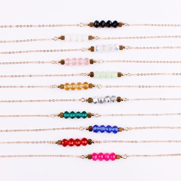 fashion jewelry faceted glass beaded bar pendant choker necklace dazzling glass beads bar pendant necklace for women delicate chokers, Silver
fashion jewelry faceted glass beaded bar pendant choker necklace dazzling glass beads bar pendant necklace for women delicate chokers, Silver