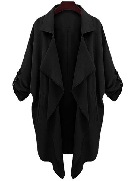 azulina women coat lapel neck long sleeve solid color trench coat on sale, Tan;black
azulina women coat lapel neck long sleeve solid color trench coat on sale, Tan;black