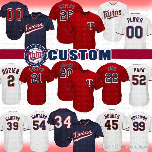 26 Max Kepler 34 Kirby Puckett Minnesota Custom Twins Baseball Jersey 22 Miguel Sano Eddie Rosario Buxton Hrbek Blyleven Castro Park Dozier
26 Max Kepler 34 Kirby Puckett Minnesota Custom Twins Baseball Jersey 22 Miguel Sano Eddie Rosario Buxton Hrbek Blyleven Castro Park Dozier