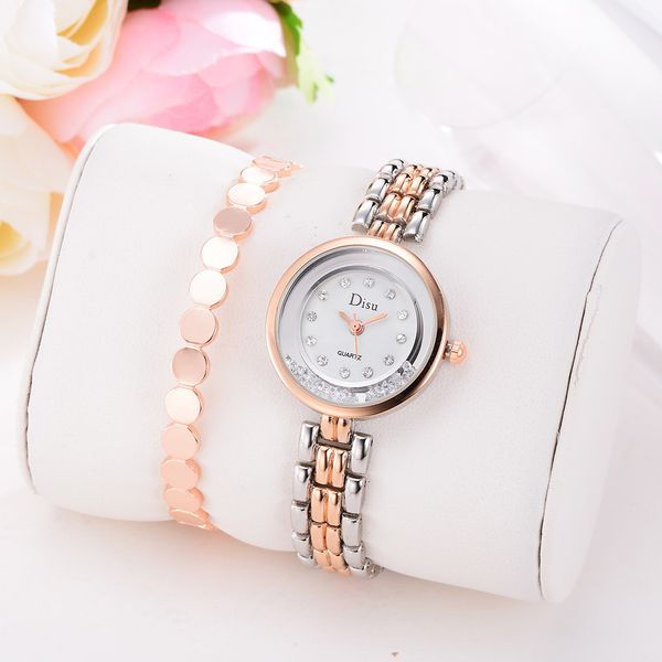 simple women watches light luxury lady temperament watch bracelet set chain watch ladies birthday gift clock relogio feminin2019, Slivery;brown
simple women watches light luxury lady temperament watch bracelet set chain watch ladies birthday gift clock relogio feminin2019, Slivery;brown
