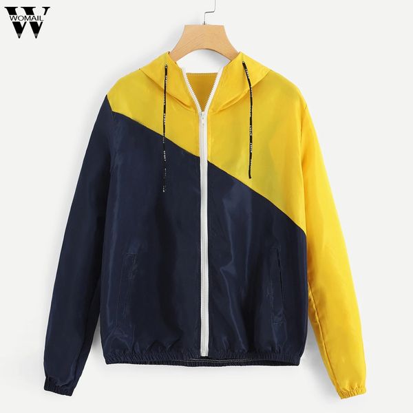 womail women jacket coat autumn fashion female zipper long sleeves sport coat with pockets female hooded jacket outwear j712, Black;brown
womail women jacket coat autumn fashion female zipper long sleeves sport coat with pockets female hooded jacket outwear j712, Black;brown