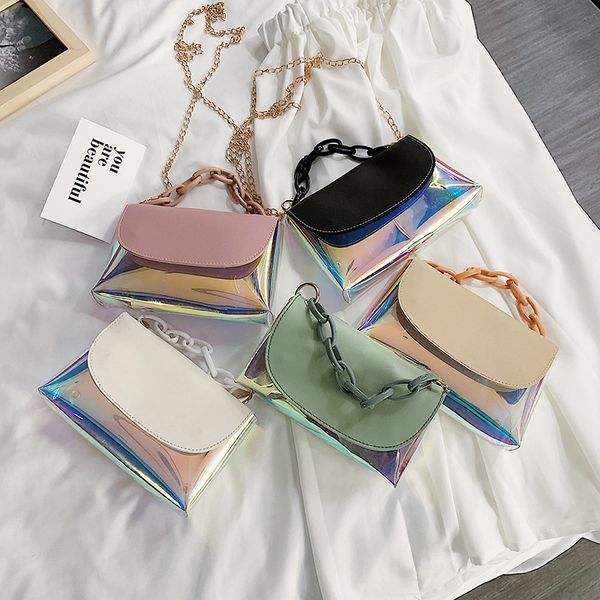 2020 new summer transparent small bag female korean fashion mini contrast color jelly bag wild chain messenger
2020 new summer transparent small bag female korean fashion mini contrast color jelly bag wild chain messenger
