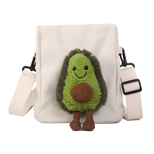 new-cute avocado doll crossbody canvas bag funny cartoon student mini travel shoulder bag coin purse white
new-cute avocado doll crossbody canvas bag funny cartoon student mini travel shoulder bag coin purse white