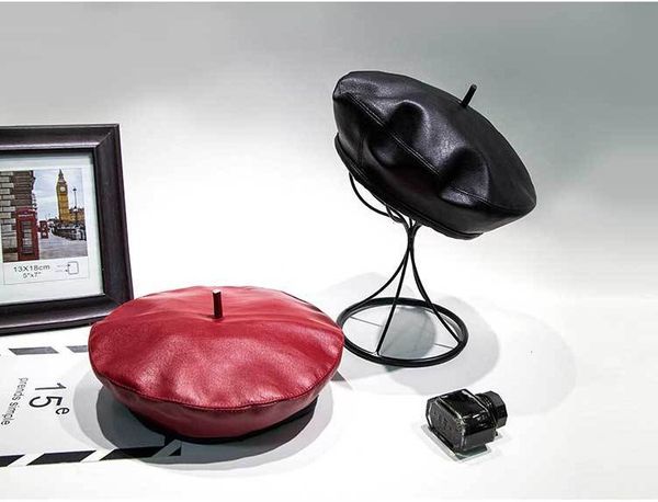 maxi wholesale high-quality sheepskin soft pu leather beret autumn pumpkin retro bud painter hat female trendy winter hats, Blue;gray
maxi wholesale high-quality sheepskin soft pu leather beret autumn pumpkin retro bud painter hat female trendy winter hats, Blue;gray