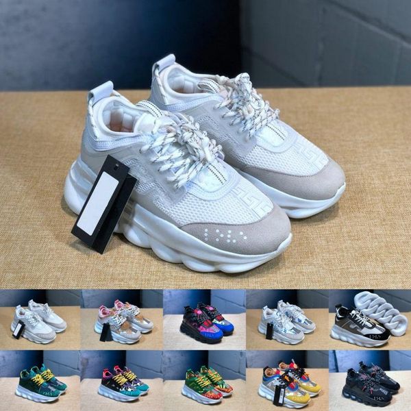 Chain Reaction Luxury Casual Designer Sneakers Sport Fashion Casual Shoes For Men And Women Trainer Lightweight Link-Embossed Sole
Chain Reaction Luxury Casual Designer Sneakers Sport Fashion Casual Shoes For Men And Women Trainer Lightweight Link-Embossed Sole