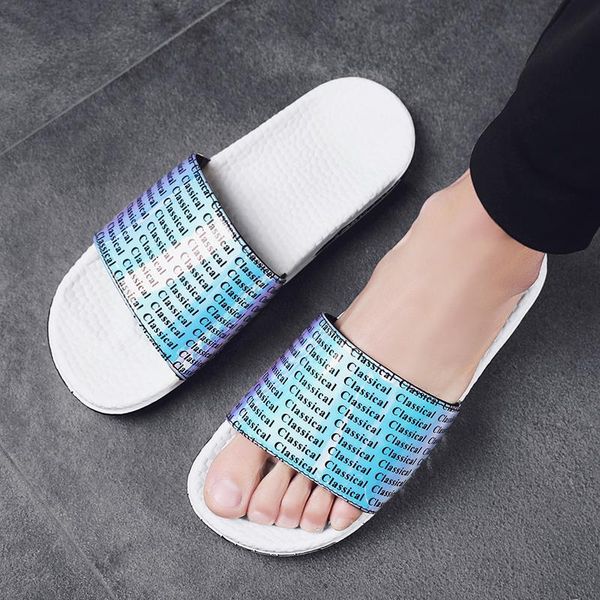 men's shoes sandals and slippers bright surface slippers summer thick bottom indoor and outdoor sandals anti-slip word dr, Black
men's shoes sandals and slippers bright surface slippers summer thick bottom indoor and outdoor sandals anti-slip word dr, Black