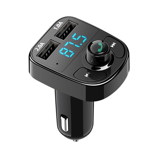 bluetooth car kit multifunction wireless fm phone handsaux modulator car audio mp3 player 3.1a dual usb port for charging
bluetooth car kit multifunction wireless fm phone handsaux modulator car audio mp3 player 3.1a dual usb port for charging