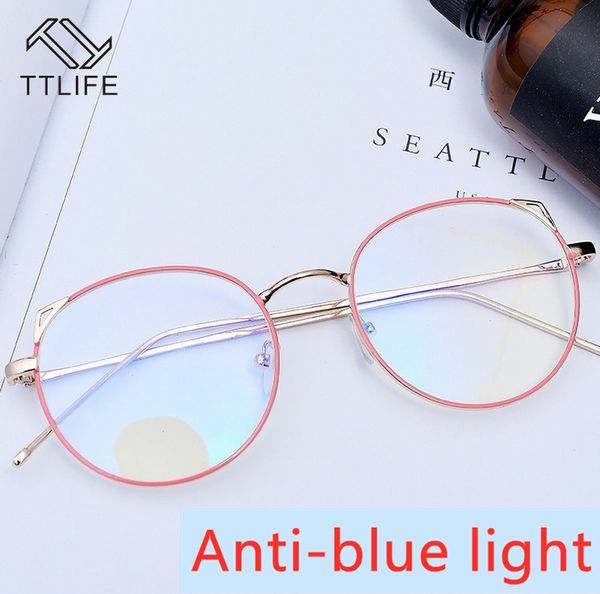 ttlife anti-blue sunglasses women female version of tide retro round face frame explosion-proof sun glasses eye strain wt0146, White;black
ttlife anti-blue sunglasses women female version of tide retro round face frame explosion-proof sun glasses eye strain wt0146, White;black