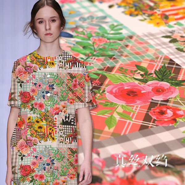 2019 new natural silk crepe fabric spring and summer high-grade printed silk fabric clothing dress shirt diy fashion cloth, Black;white
2019 new natural silk crepe fabric spring and summer high-grade printed silk fabric clothing dress shirt diy fashion cloth, Black;white