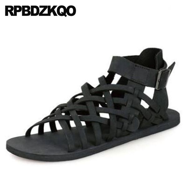 высокое качество пляж открытого открытого toe strap 2018 роман сапоги из натуральной кожи обувь черных мужчины гладиатор сандалии лето, Black
высокое качество пляж открытого открытого toe strap 2018 роман сапоги из натуральной кожи обувь черных мужчины гладиатор сандалии лето, Black