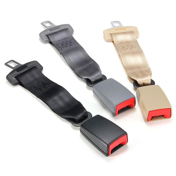 universal 30cm 12inch car seat seatbelt safety belt extender extension 2.1cm buckle black gray beige fits most vehicles
universal 30cm 12inch car seat seatbelt safety belt extender extension 2.1cm buckle black gray beige fits most vehicles