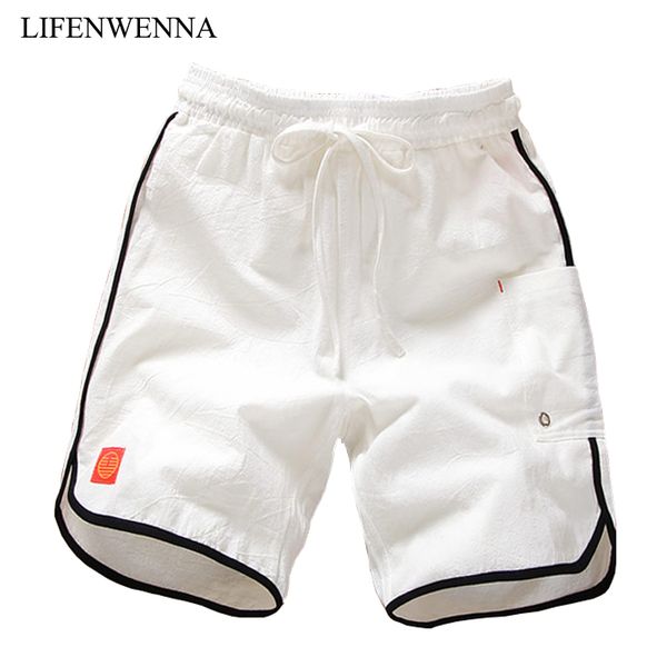 2020 new summer cotton shorts men fashion stripe mens shorts breathable drawstring waist cool beach men plus size 4xl 5xl, White;black
2020 new summer cotton shorts men fashion stripe mens shorts breathable drawstring waist cool beach men plus size 4xl 5xl, White;black