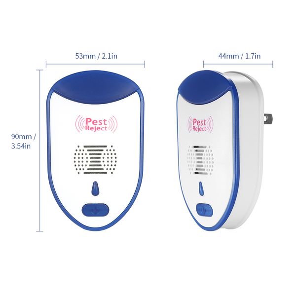 1/2/4/6-pack ultrasonic mosquito repellent pest repeller with night light non-toxic repellent ac90v-240v pest reject
1/2/4/6-pack ultrasonic mosquito repellent pest repeller with night light non-toxic repellent ac90v-240v pest reject