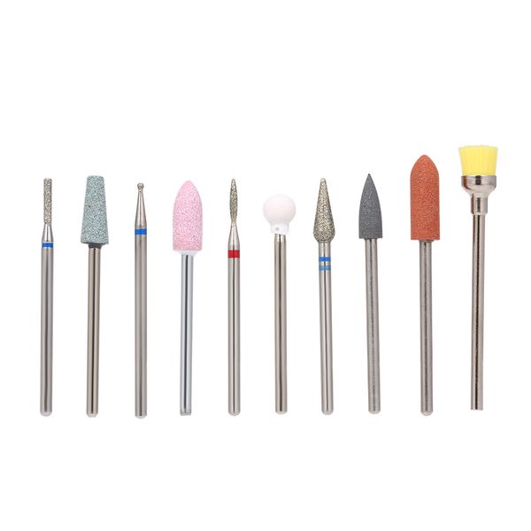 10pcs nail drill bits cuticle cleaner dust drill brush rotary polishing file grinding heads nail art salon tools
10pcs nail drill bits cuticle cleaner dust drill brush rotary polishing file grinding heads nail art salon tools