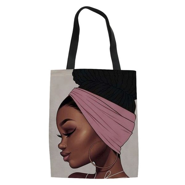 cusotm print linen tote bags women black art african girl printing shopping bag ladies foldable shopper bags for female eco bag
cusotm print linen tote bags women black art african girl printing shopping bag ladies foldable shopper bags for female eco bag