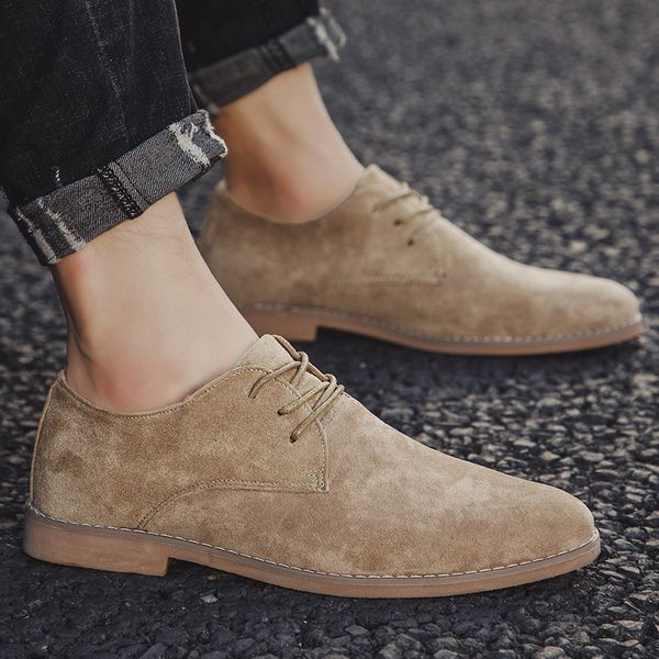 2019 men shoes england trend casual shoes male suede oxford wedding leather dress shoes men flats zapatillas hombre plus size 46 c22, Black
2019 men shoes england trend casual shoes male suede oxford wedding leather dress shoes men flats zapatillas hombre plus size 46 c22, Black