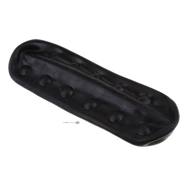 inflatable marine fender 18.1x3.9" boat buffer barrier black/red/blue/yellow