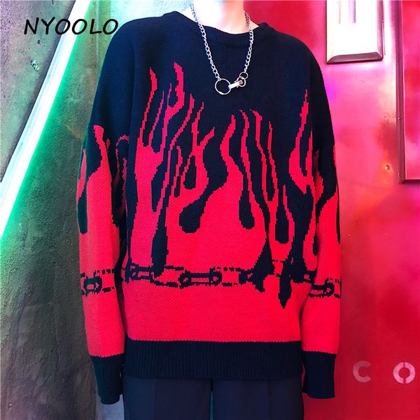 nyoolo autumn winter hip hop sweaters harajuku design loose batwing sleeve pullovers knitted sweaters women men clothing, White;black
nyoolo autumn winter hip hop sweaters harajuku design loose batwing sleeve pullovers knitted sweaters women men clothing, White;black