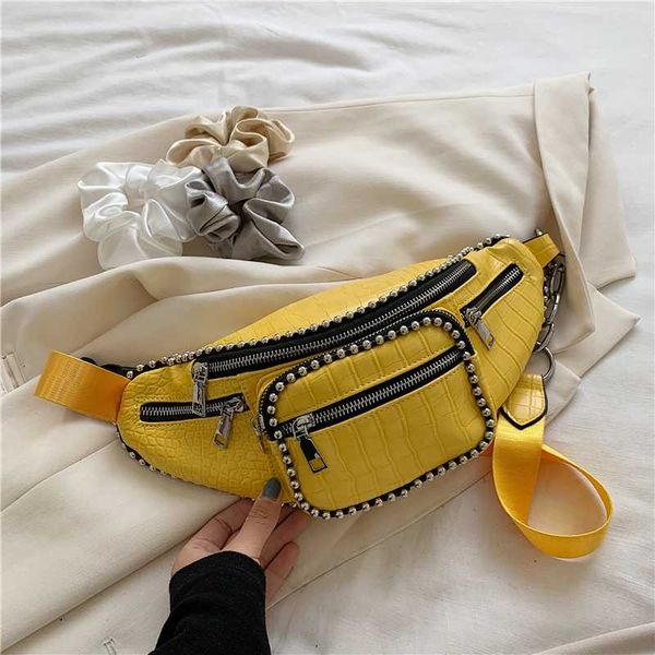 burminsa summer stone pattern chest bags for women bead rivet design female fanny pack multi-pocket chain girls waist bags 2020
burminsa summer stone pattern chest bags for women bead rivet design female fanny pack multi-pocket chain girls waist bags 2020