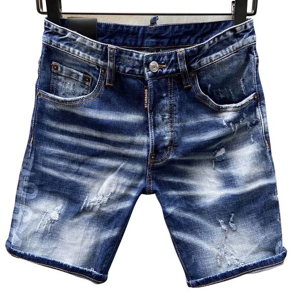 starbag four season jeans men's letter leather logo hole paint dot hip hop slim blue elastic italian brand d2d new style
starbag four season jeans men's letter leather logo hole paint dot hip hop slim blue elastic italian brand d2d new style