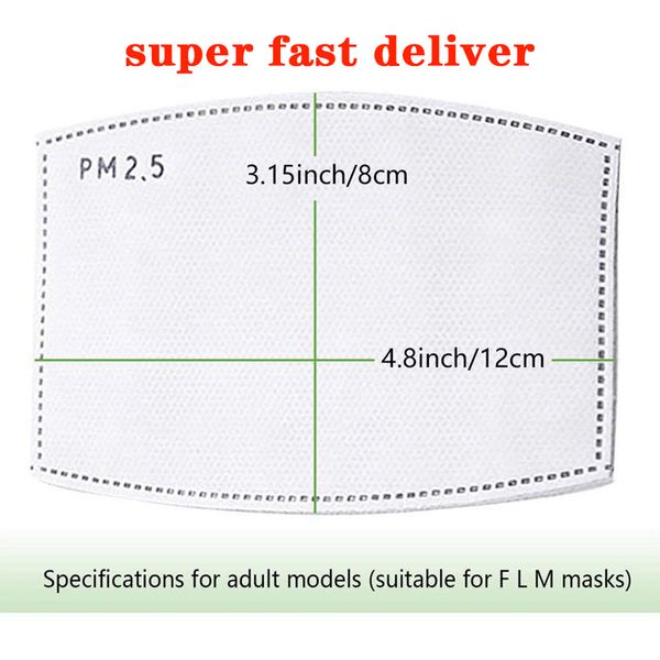 super fast delivery 100pcs face mouth mask filter gasket 5-layer filtered activated carbon disposable mask pad household protective filters
super fast delivery 100pcs face mouth mask filter gasket 5-layer filtered activated carbon disposable mask pad household protective filters