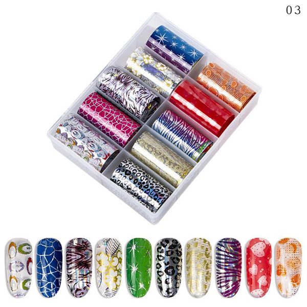 10 rolls holo nail art ab star foils laser broken glass transfer sticker manicure uv gel polish lace decals new design wraps set, Black
10 rolls holo nail art ab star foils laser broken glass transfer sticker manicure uv gel polish lace decals new design wraps set, Black