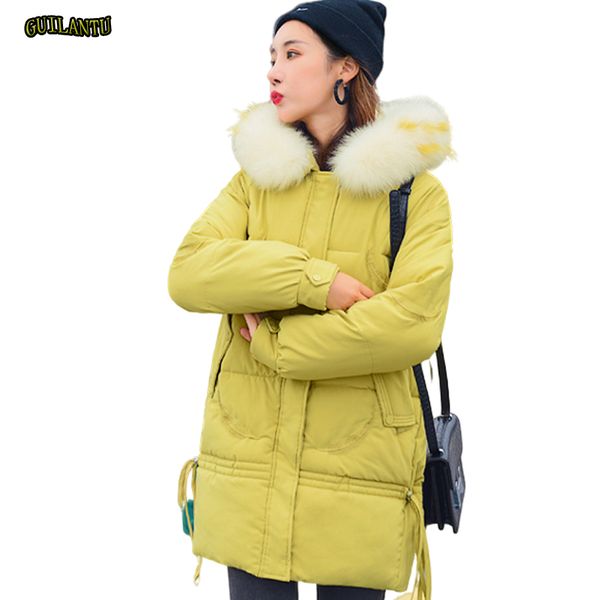 guilantu winter coat women plus size hooded ladies jacket thick warm down cotton padded coats fur collar long parka mujer 2019, Black
guilantu winter coat women plus size hooded ladies jacket thick warm down cotton padded coats fur collar long parka mujer 2019, Black