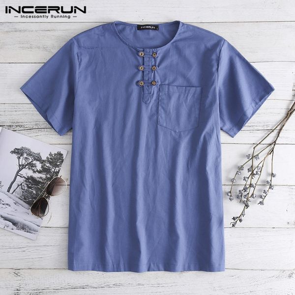 men shirts dress casual summer men tee short sleeve crew neck loose button new camisa hombre chinese style clothes, White;black
men shirts dress casual summer men tee short sleeve crew neck loose button new camisa hombre chinese style clothes, White;black