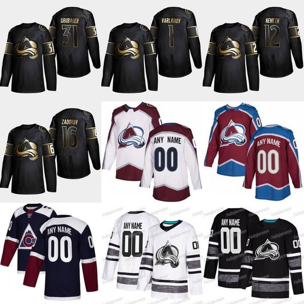 1 Semyon Varlamov 2019 Golden Edition Colorado Avalanche Cale Makar Philipp Grubauer Pavel Francouz Nikita Zadorov Patrik Nemeth Jerseys
1 Semyon Varlamov 2019 Golden Edition Colorado Avalanche Cale Makar Philipp Grubauer Pavel Francouz Nikita Zadorov Patrik Nemeth Jerseys