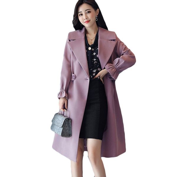 new spring autumn plus size windbreaker coat women loose long trench coats women's korean fashion slim outerwear 4xl a1104, Tan;black
new spring autumn plus size windbreaker coat women loose long trench coats women's korean fashion slim outerwear 4xl a1104, Tan;black