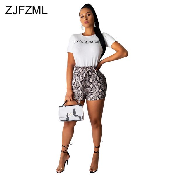 2 piece short sets for women letter printed white crop and snake print skinny ants with belt women clothes sets
2 piece short sets for women letter printed white crop and snake print skinny ants with belt women clothes sets