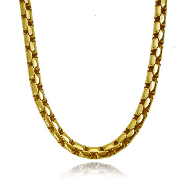 hip pop 18k 18ct yellow gold gf mens 6.5mm thick chain necklace n169-6.5mm, Silver
hip pop 18k 18ct yellow gold gf mens 6.5mm thick chain necklace n169-6.5mm, Silver