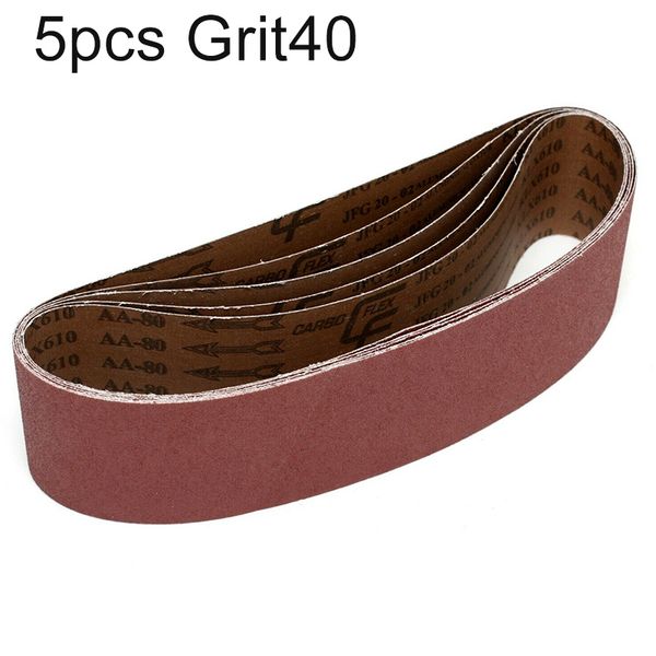 5pcs abrasive belts 100 x 610mm 4*24 inch alumina sanding abrasive belt wood polishing tool
5pcs abrasive belts 100 x 610mm 4*24 inch alumina sanding abrasive belt wood polishing tool