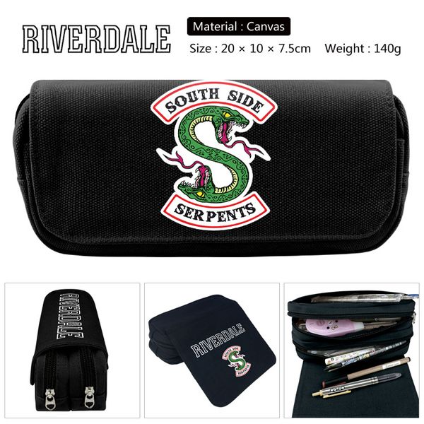 riverdale cosplay student school stationery bag canvas pen pencil case cosmetic makeup bag gift
riverdale cosplay student school stationery bag canvas pen pencil case cosmetic makeup bag gift