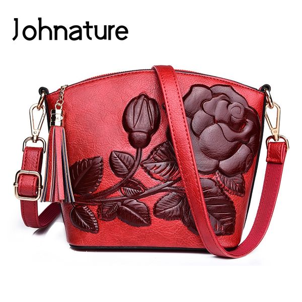 johnature chinese style women bag 2020 new handmade embossed tassel leather shoulder bags fashion floral messenger bag
johnature chinese style women bag 2020 new handmade embossed tassel leather shoulder bags fashion floral messenger bag
