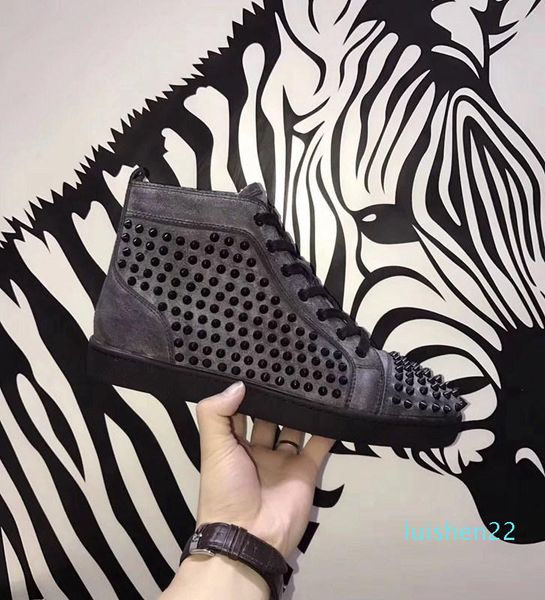 green luxury designer sneakers classical designers shoes red bottom luxury shoes fashion brand studded spikes flat luxury shoe 7 colors l22, Black
green luxury designer sneakers classical designers shoes red bottom luxury shoes fashion brand studded spikes flat luxury shoe 7 colors l22, Black