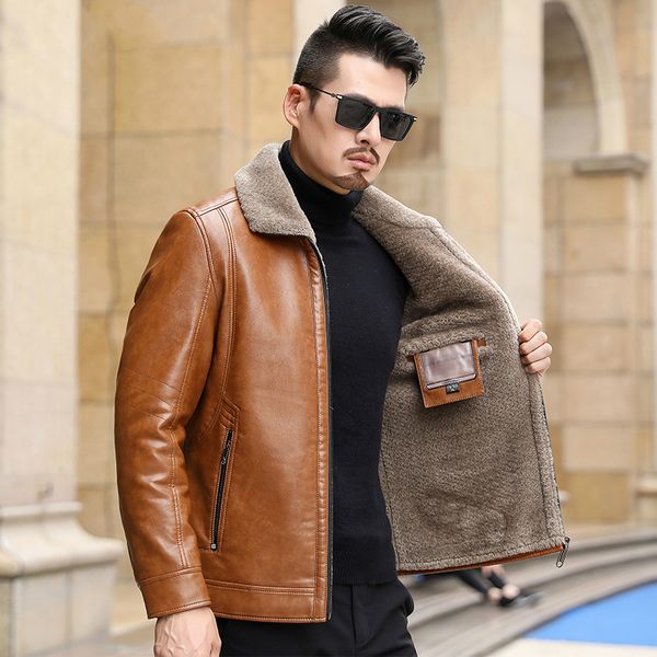 leather jacket men short men's clothing autumn winter men's jacket pu leather outwear casual 2020 chaquetas hombre d69301 pph799, Black
leather jacket men short men's clothing autumn winter men's jacket pu leather outwear casual 2020 chaquetas hombre d69301 pph799, Black