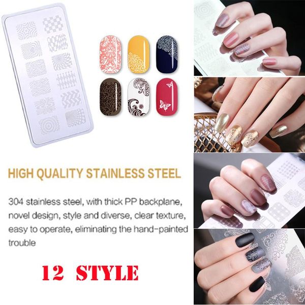 diy nail art stamp stamping plates template manicure template nail stamping image plates stencil manicure art design tools, Black
diy nail art stamp stamping plates template manicure template nail stamping image plates stencil manicure art design tools, Black