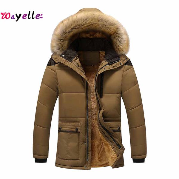 2019 new arrival fur collar hooded men winter jacket fashion simple warm wool liner windproof warm male parka coats outerwear, Tan;black
2019 new arrival fur collar hooded men winter jacket fashion simple warm wool liner windproof warm male parka coats outerwear, Tan;black