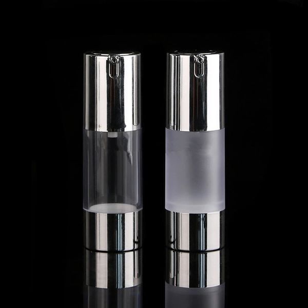 airless pump bottle 15ml 30ml 50ml silver cosmetic liquid cream container lotion essence bottles f2961
airless pump bottle 15ml 30ml 50ml silver cosmetic liquid cream container lotion essence bottles f2961