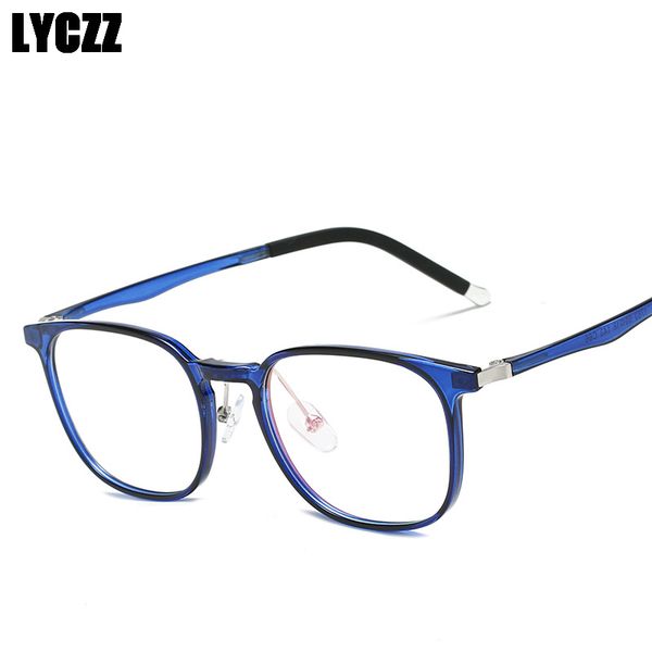 lyczz goggles anti blue light glasses frame tr90 eyeglasses frame female clear lens optical vintage spectacle frames male, Black
lyczz goggles anti blue light glasses frame tr90 eyeglasses frame female clear lens optical vintage spectacle frames male, Black