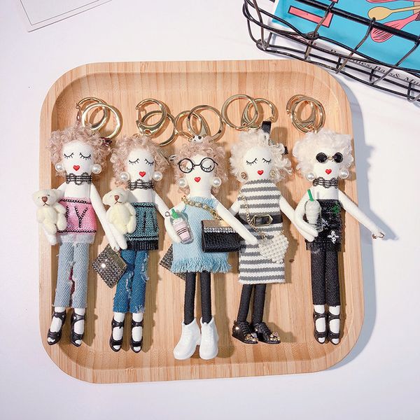 new creative girl doll keychain girl heart bag pendant ins wind hipster small woman hanging ornaments bag charm, Silver
new creative girl doll keychain girl heart bag pendant ins wind hipster small woman hanging ornaments bag charm, Silver