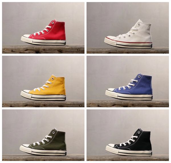 2019 new chuck 70s hi yellow big kids casual shoes casual canvas shoes 1970s trainers sports star boys girls designer sneakers size 34, Black
2019 new chuck 70s hi yellow big kids casual shoes casual canvas shoes 1970s trainers sports star boys girls designer sneakers size 34, Black