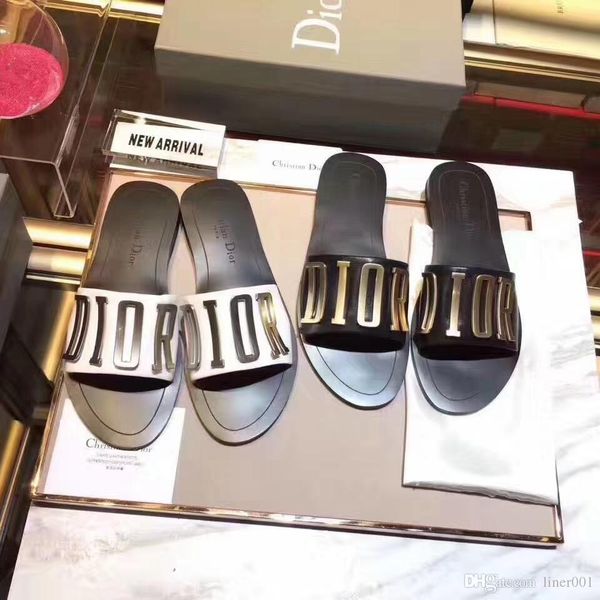 famous designer ladies fashion casual slippers, ladies slippers, wholesale with box, Black
famous designer ladies fashion casual slippers, ladies slippers, wholesale with box, Black